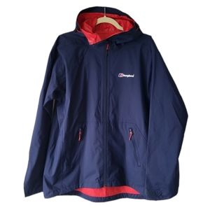 Berghaus men's blue hydroshell waterproof lightweight outdoor jacket Size M